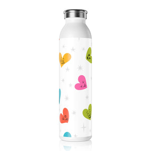 Hearts With Attitude Drink Bottle Drink Bottle MindsetMerch   