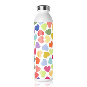 Heart Pattern Drink Bottle Drink Bottle MindsetMerch   