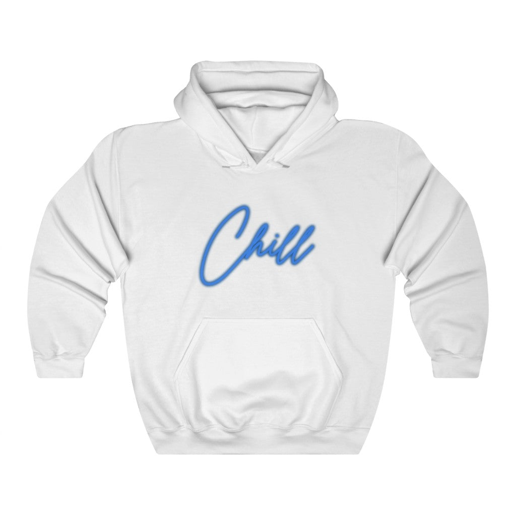 Chill Motivational Hoodie Hoodie MindsetMerch White L 