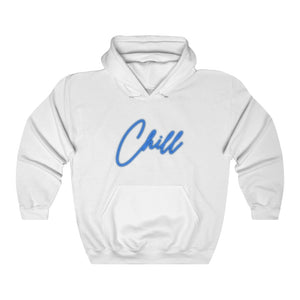 Open image in slideshow, Chill Motivational Hoodie Hoodie MindsetMerch White L 
