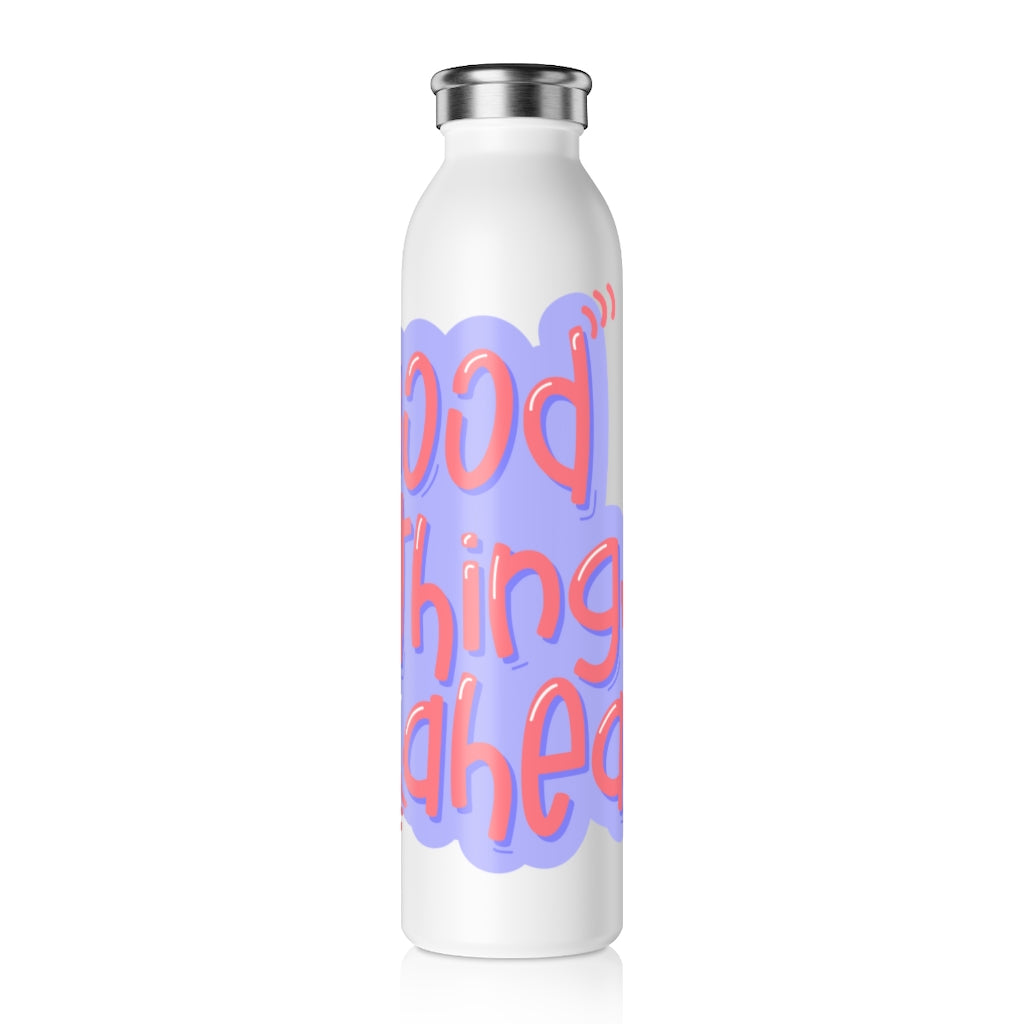 Good Things Ahead Drink Bottle Drink Bottle MindsetMerch 20oz White 