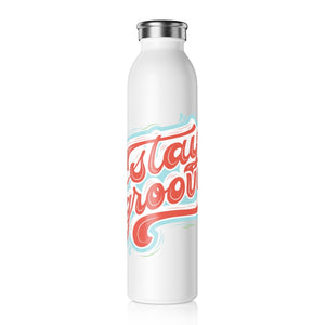 Stay Groovy Drink Bottle Drink Bottle MindsetMerch   