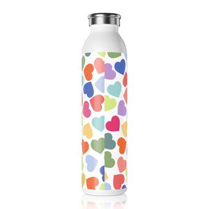 Heart Pattern Drink Bottle Drink Bottle MindsetMerch   