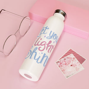 Let Your Light Shine Drink Bottle Drink Bottle MindsetMerch   