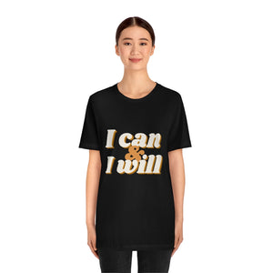 I Can And I Will Motivation T-Shirt T-Shirt MindsetMerch   