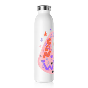 I Can I Will Drink Bottle Drink Bottle MindsetMerch   