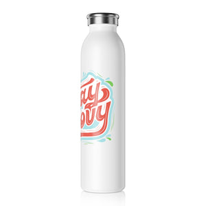 Stay Groovy Drink Bottle Drink Bottle MindsetMerch   