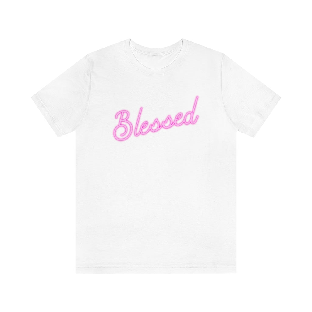 Blessed Motivational T-Shirt T-Shirt MindsetMerch White L 