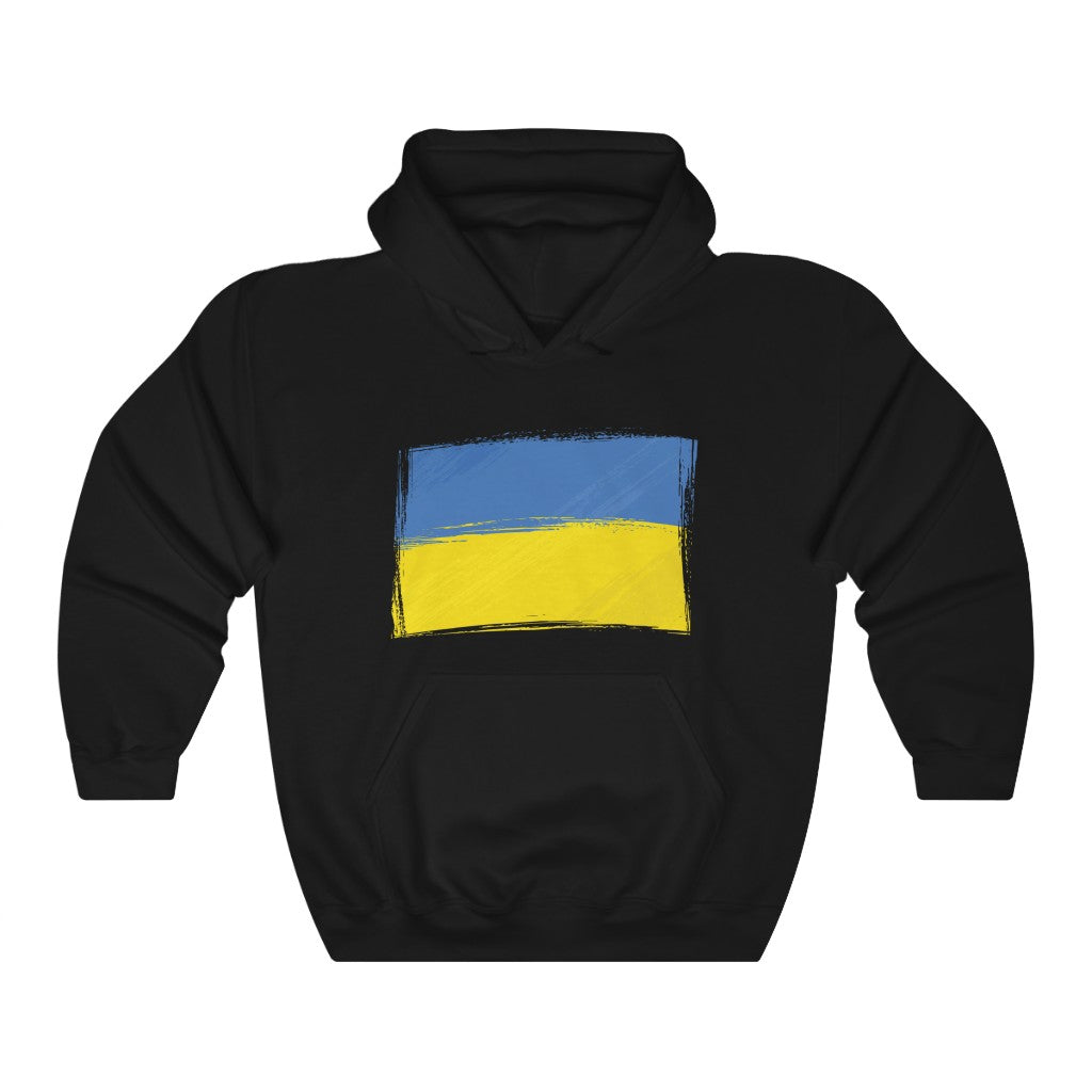 Ukraine Flag Hoodie | Unisex - Men & Women's Hoodie Hoodie MindsetMerch Black L 