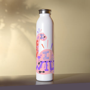 I Can I Will Drink Bottle Drink Bottle MindsetMerch   