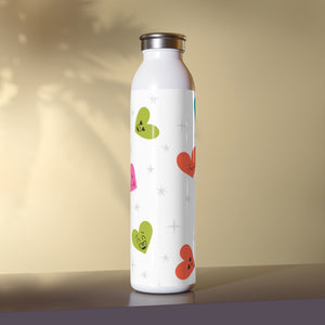 Hearts With Attitude Drink Bottle Drink Bottle MindsetMerch   