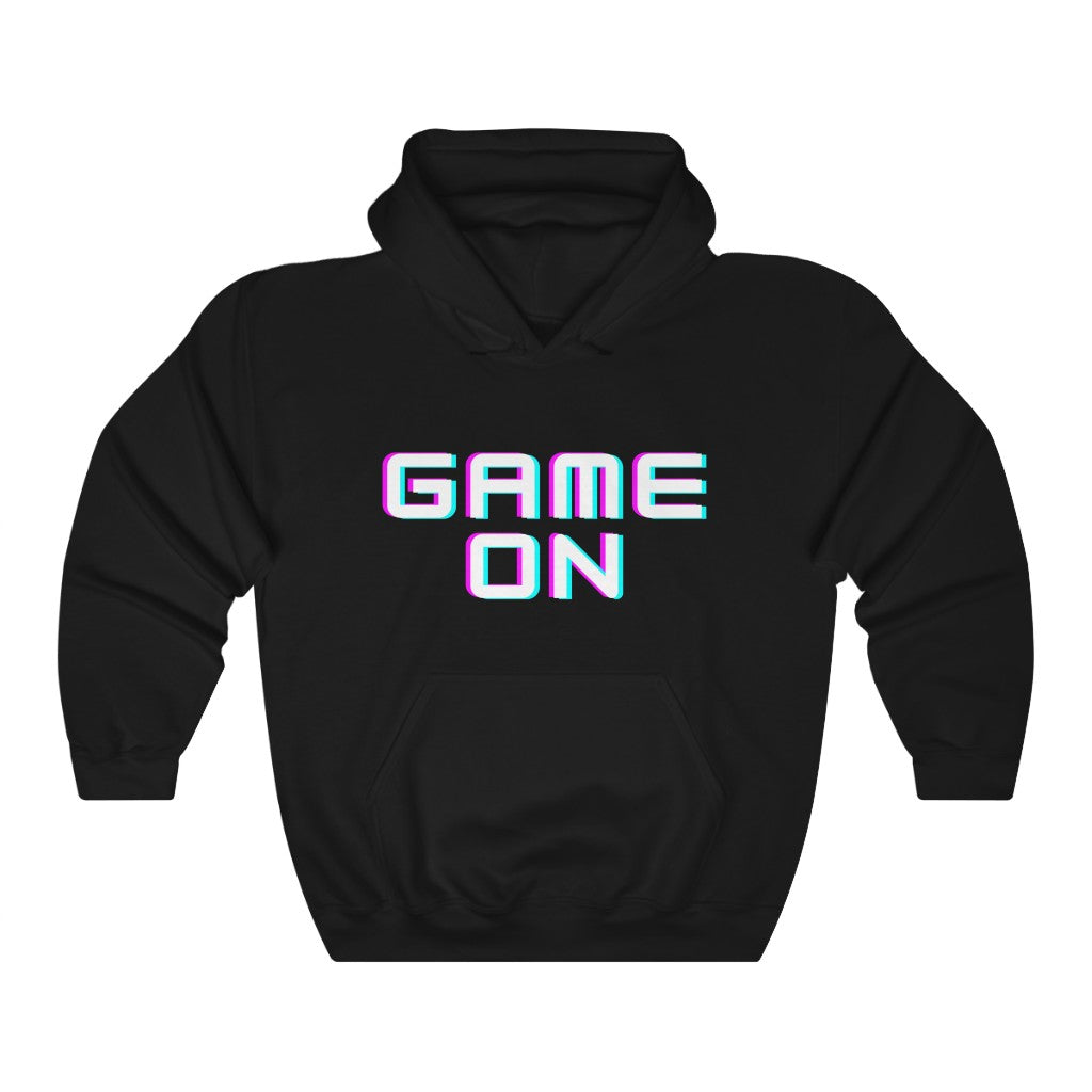 Game On Motivational Hoodie Hoodie MindsetMerch Black L 