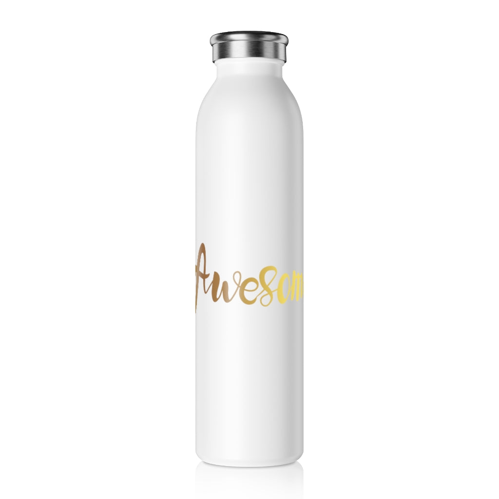 Awesome Drink Bottle Drink Bottle MindsetMerch 20oz White 