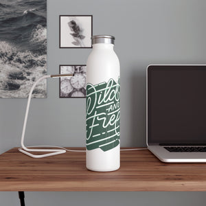 Wild And Free Drink Bottle Drink Bottle MindsetMerch   