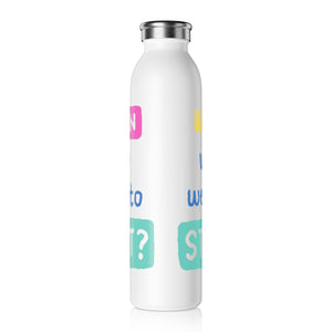 Why Fit In When You Were Born To Stand Out Drink Bottle Drink Bottle MindsetMerch   