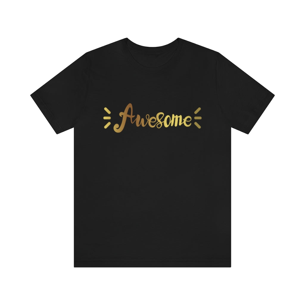 Awesome Motivational T-Shirt T-Shirt MindsetMerch Black L 