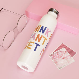 Think It Want It Get It Drink Bottle Drink Bottle MindsetMerch   