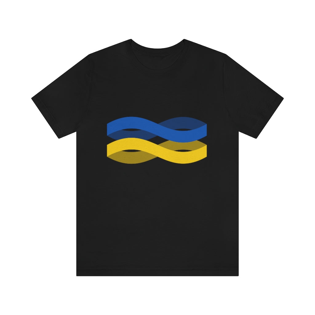 Ukraine Design T-Shirt T-Shirt MindsetMerch Black L 