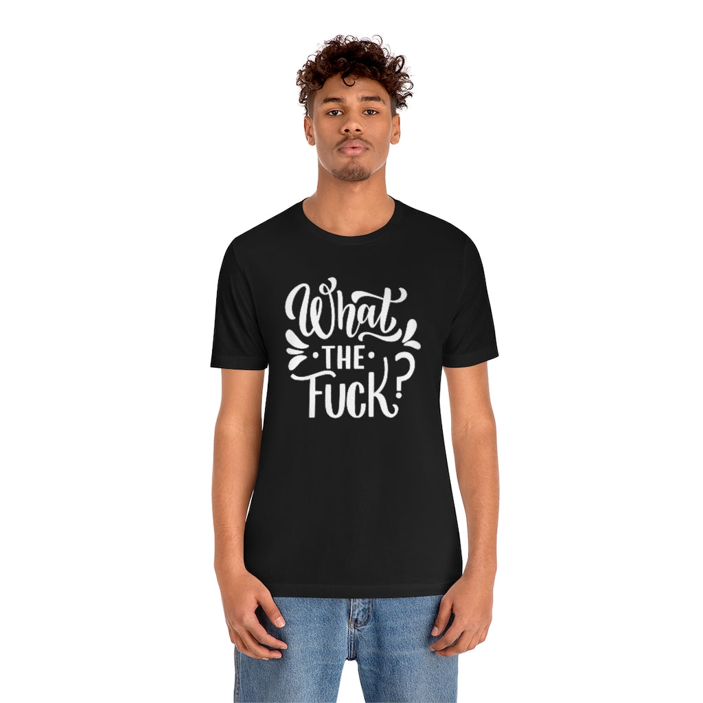 What The Fuck Motivational T-Shirt T-Shirt MindsetMerch Black L 