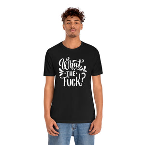 Open image in slideshow, What The Fuck Motivational T-Shirt T-Shirt MindsetMerch Black L 
