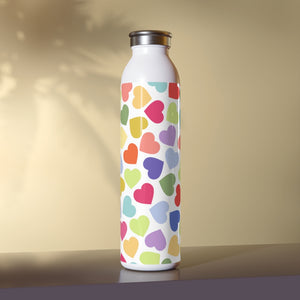 Heart Pattern Drink Bottle Drink Bottle MindsetMerch   