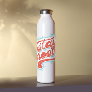 Open image in slideshow, Stay Groovy Drink Bottle Drink Bottle MindsetMerch 20oz White 
