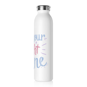 Let Your Light Shine Drink Bottle Drink Bottle MindsetMerch   