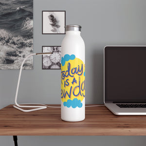 Today Is A New Day Drink Bottle Drink Bottle MindsetMerch   