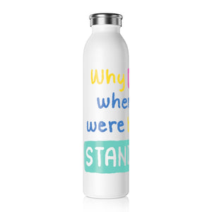 Why Fit In When You Were Born To Stand Out Drink Bottle Drink Bottle MindsetMerch   