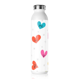 Hearts With Attitude Drink Bottle Drink Bottle MindsetMerch   