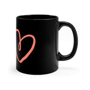 Heart Coffee Mug Mug MindsetMerch   